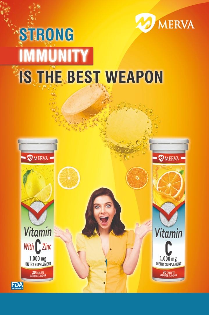 Vitamin C + Zinc – أقراص فوّارة